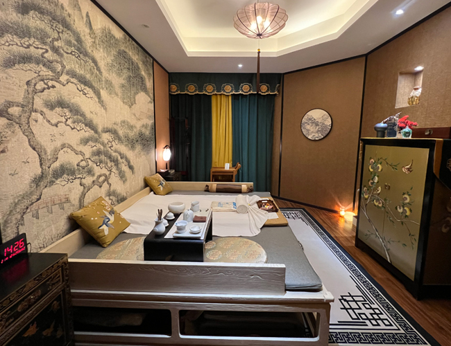 西安阎良足疗减压会所环境展示（二）一种真挚的艺术生活态度